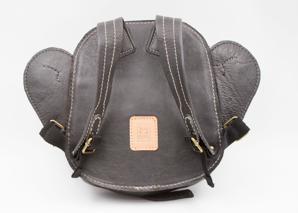 The Kids Elephant Leather Backpack