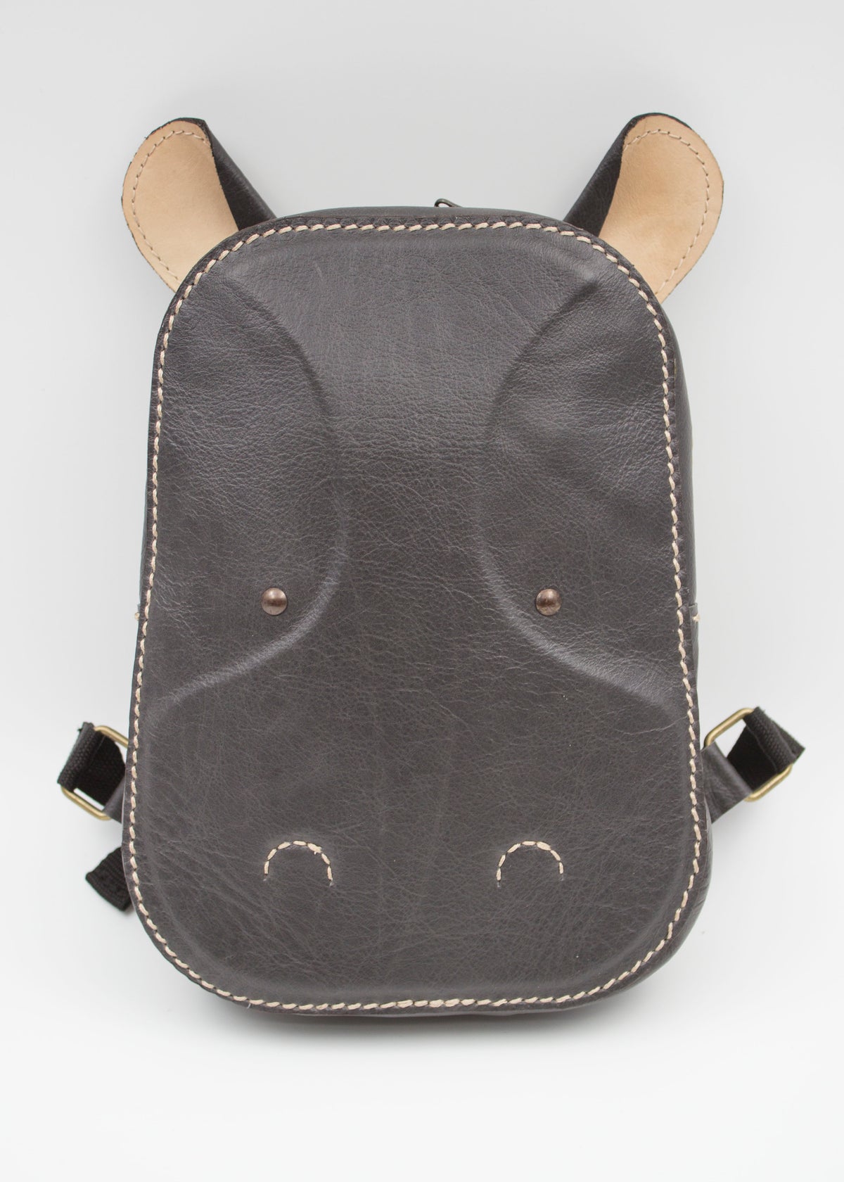 The Kids Hippo Leather Backpack
