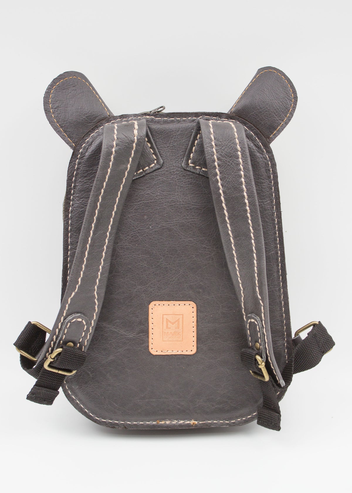 The Kids Hippo Leather Backpack