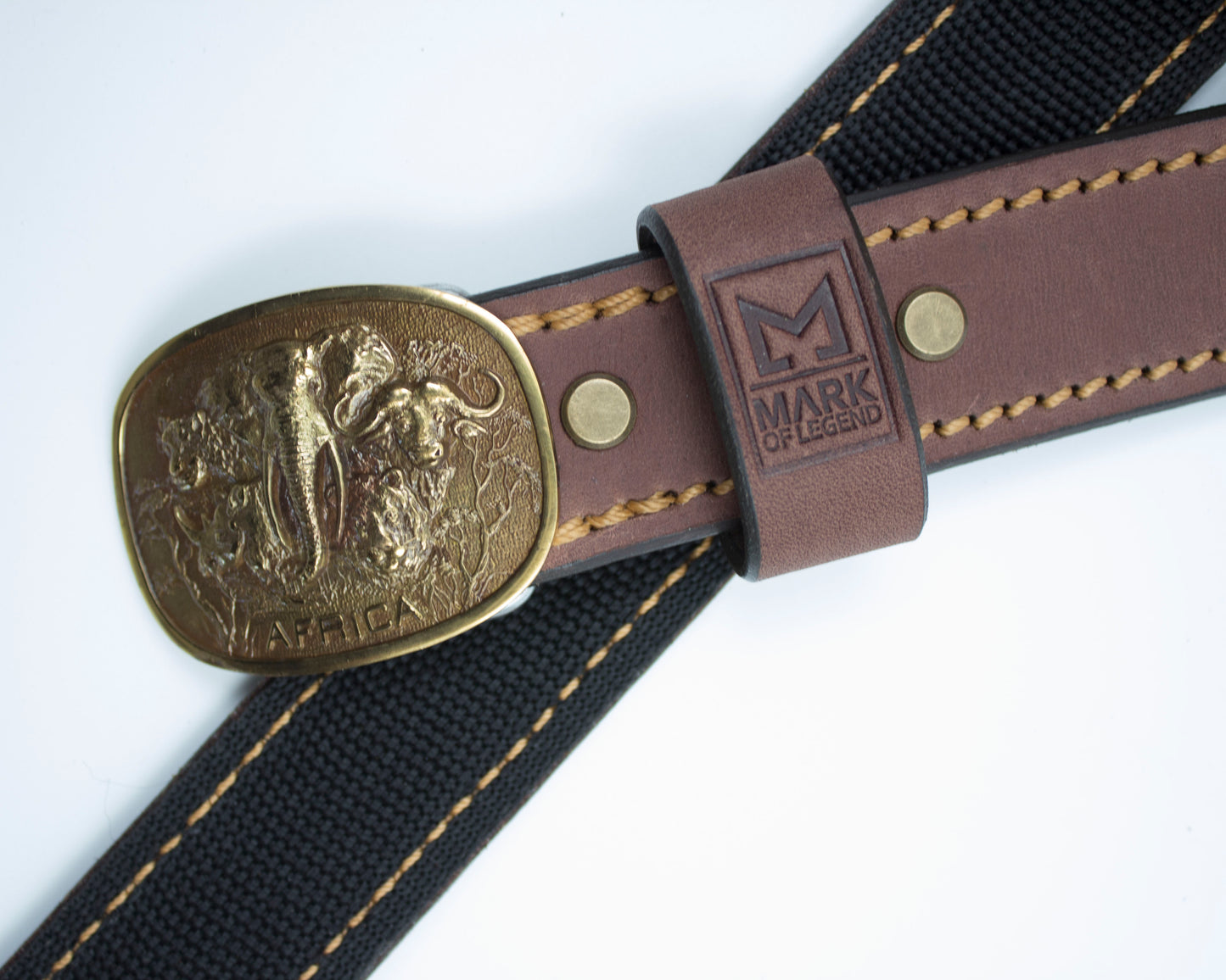 Reinforced Belts - Shield Buckle